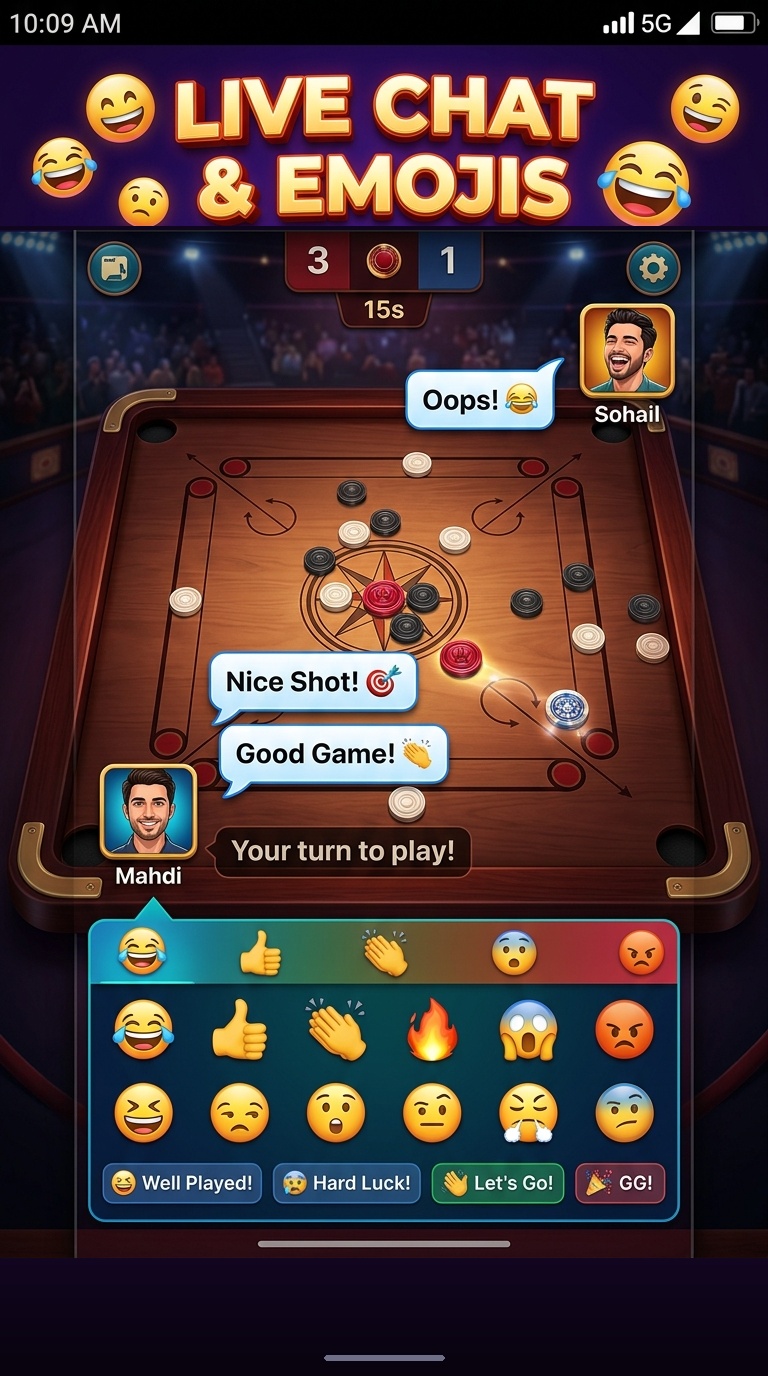 In-Game Quick Chat & Emotes